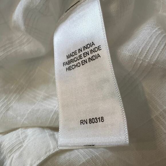 Lucky Brand Women's Flowery Embroidered Long-Sleeve Button Up Shirt Size XL - Picture 6 of 8